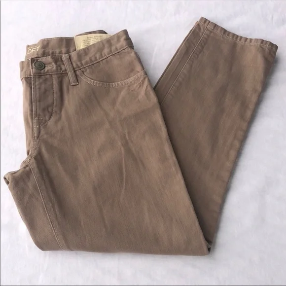 Ann Taylor Women's Boyfriend Jeans in Tan 26/2 - Picture 9 of 9